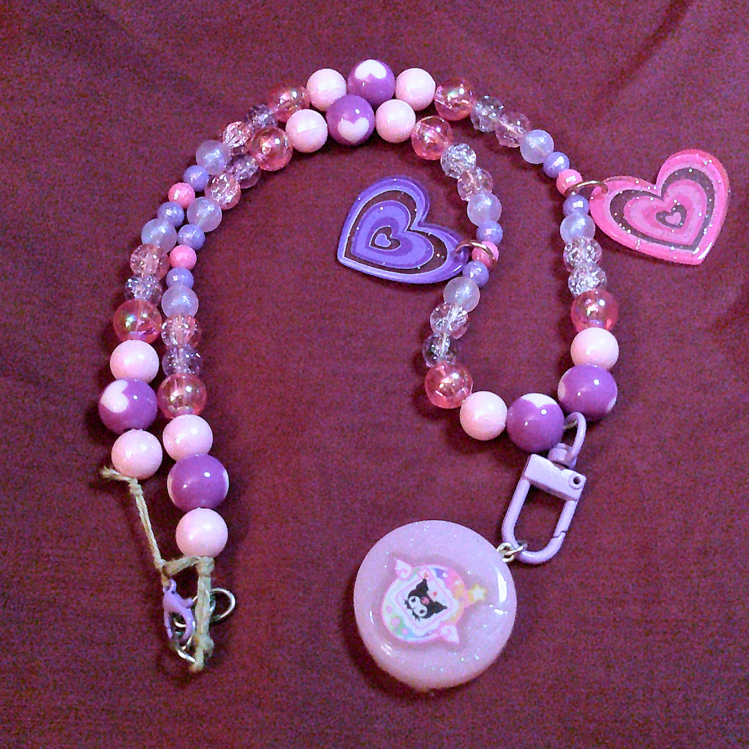 Token of Joy Purple & Pink Necklace