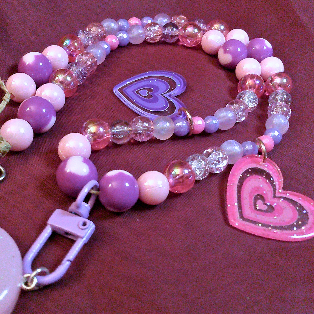 Token of Joy Purple & Pink Necklace