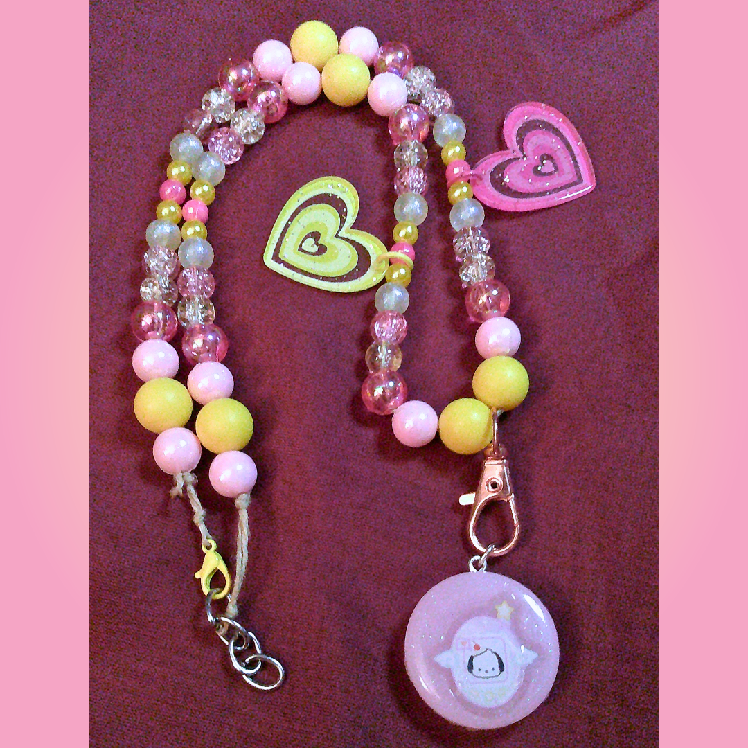 Token of Joy Yellow & Pink Necklace