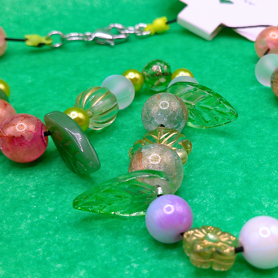 Little Poet's Meadow Beaded Necklace