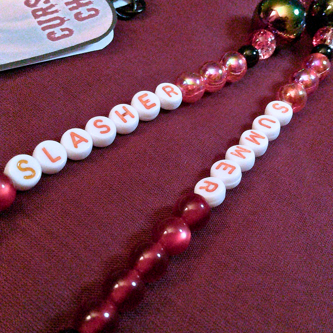 Summer Slasher Beaded Lanyard Necklace