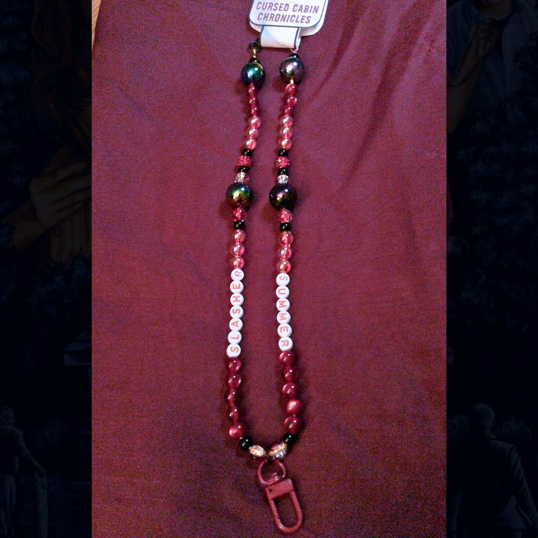 Summer Slasher Beaded Lanyard Necklace