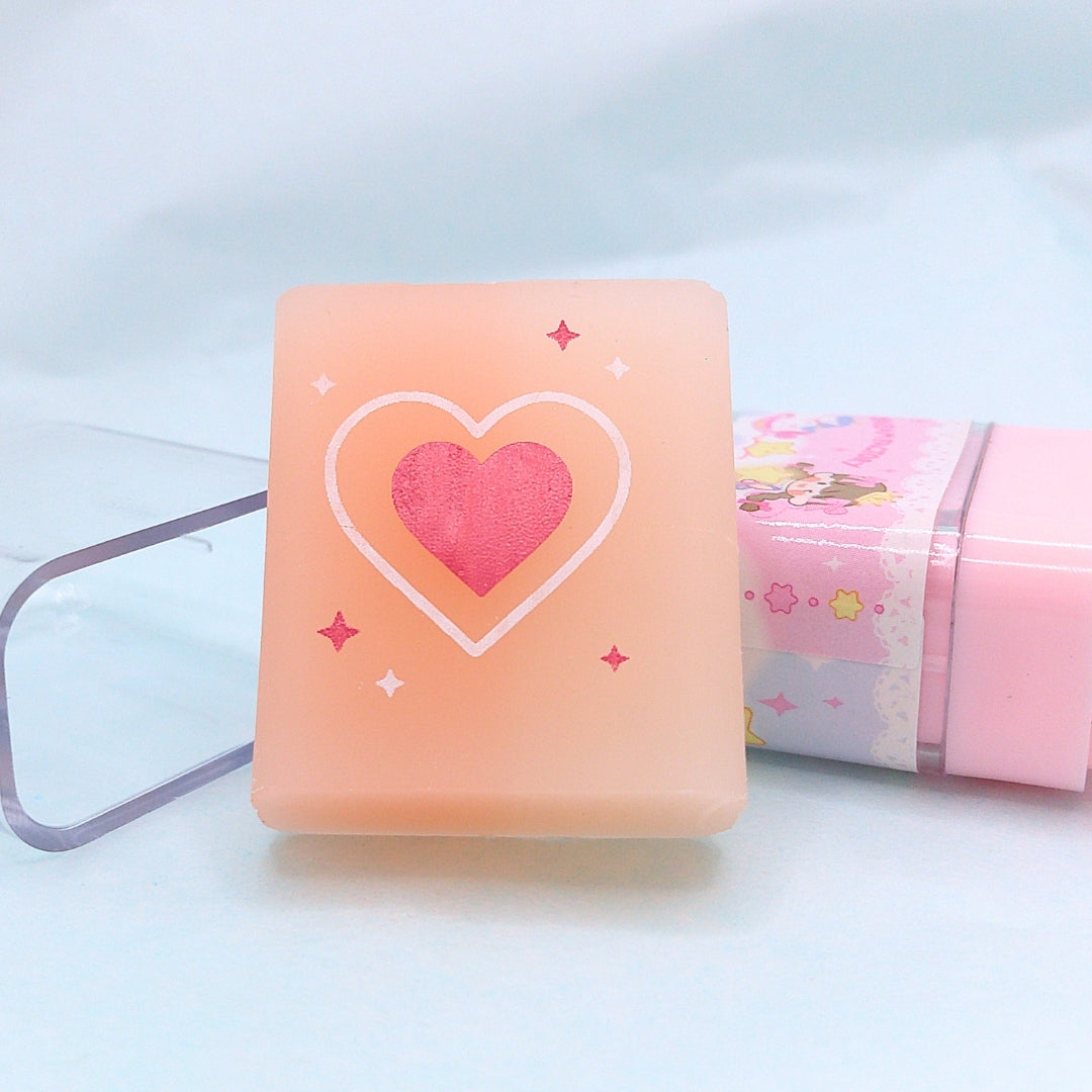 Sweet Peach-Scented Duo Eraser