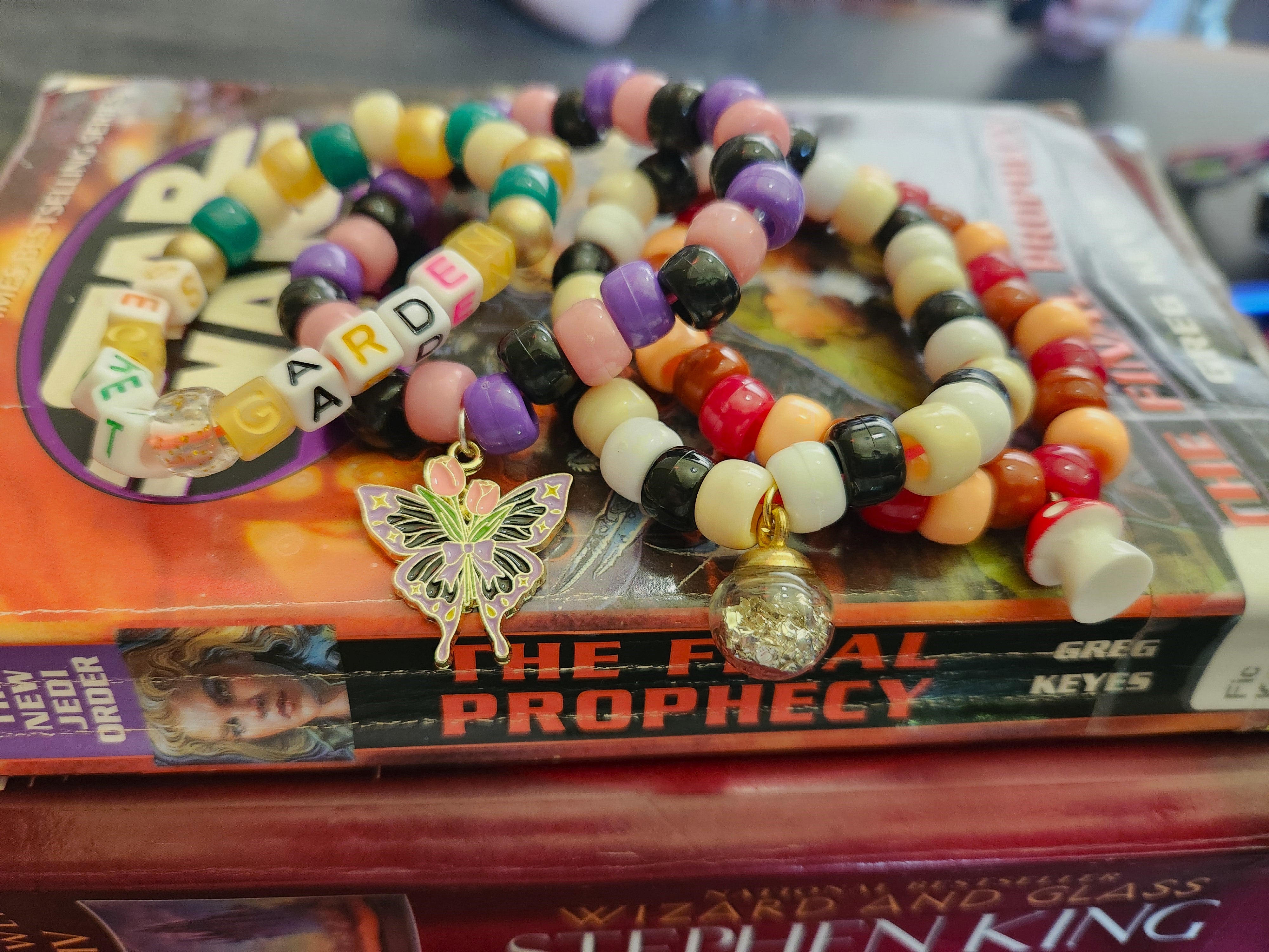 Secret Garden Book Club Kandi Single Bracelets