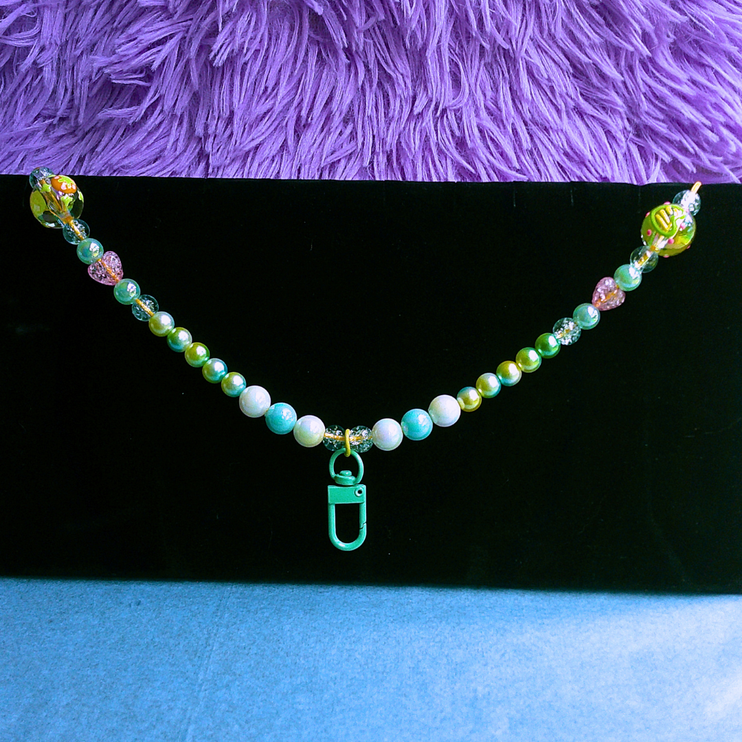 Summer Beach Handmade Beaded Hook Necklace