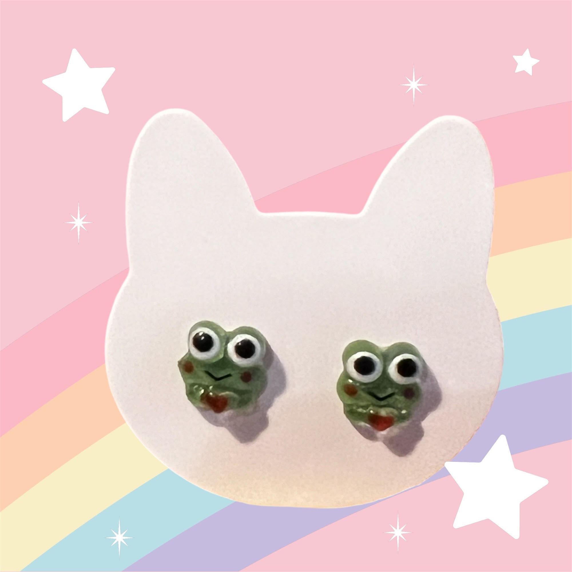 Frog Earrings