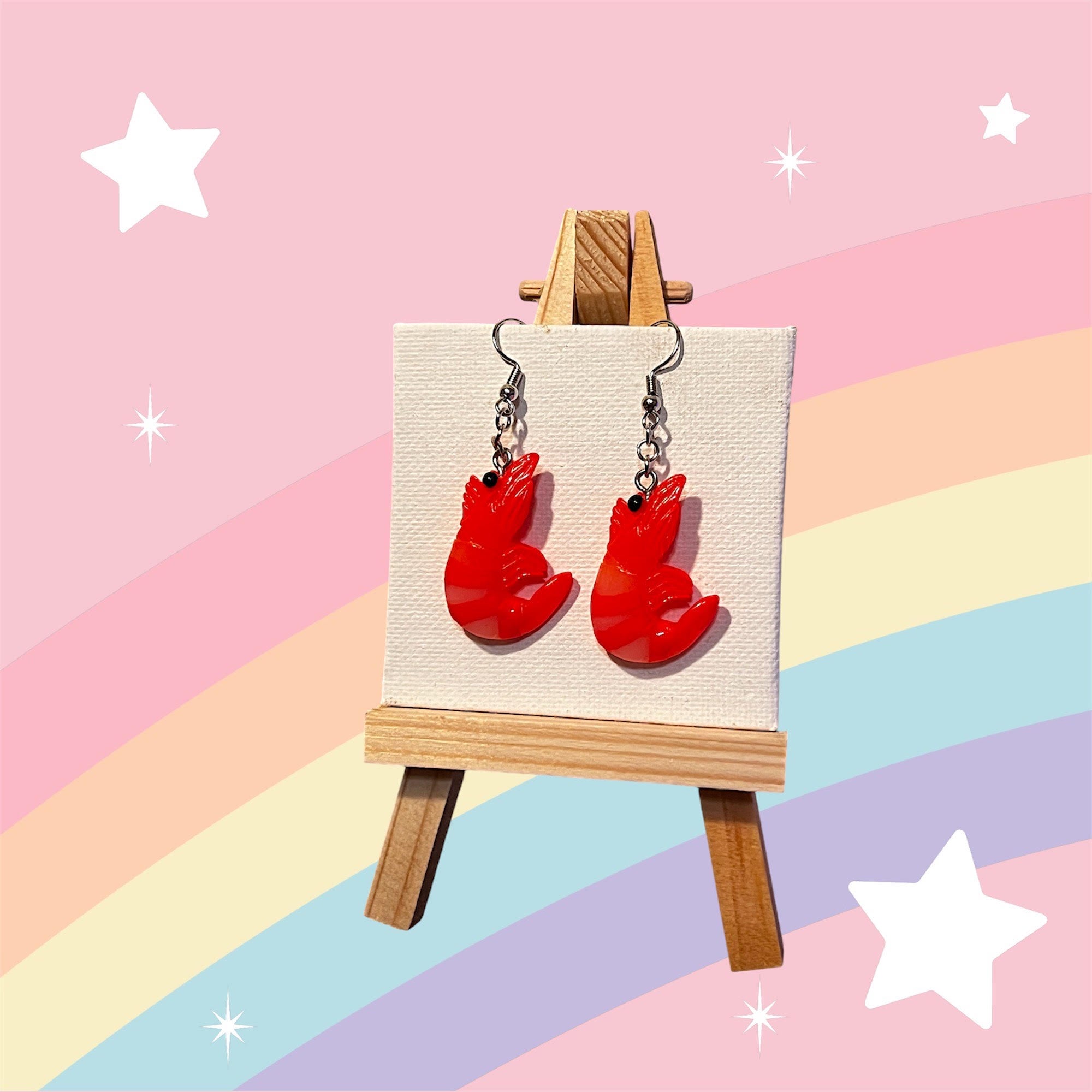 Shrimp Earrings